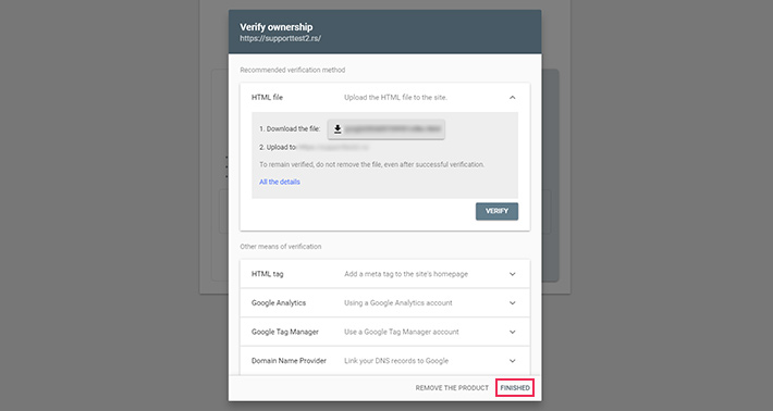 Choose the property type