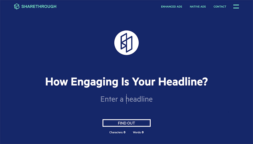 Sharethrough Headline Analyzer
