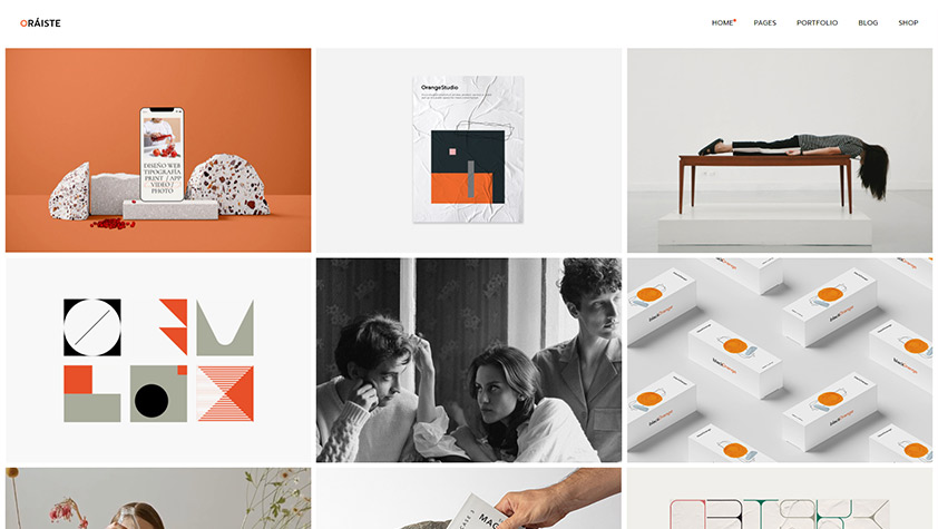 Oraiste WordPress Theme