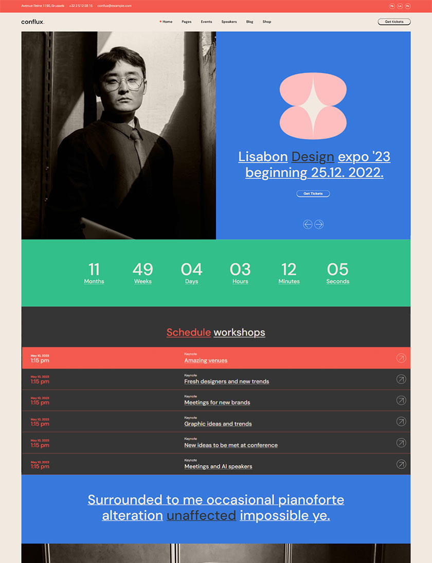 Conflux WordPress Theme