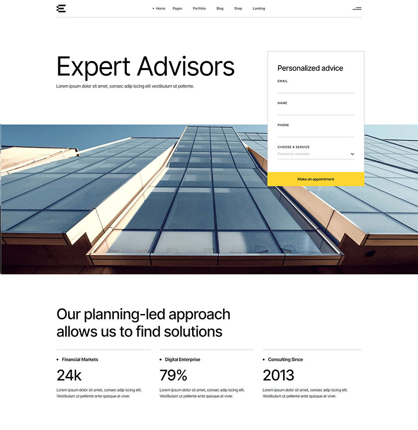 Bridge WordPress Theme
