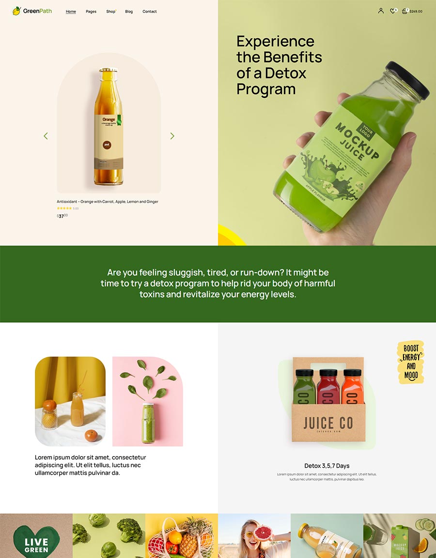 GreenPath WordPress Theme