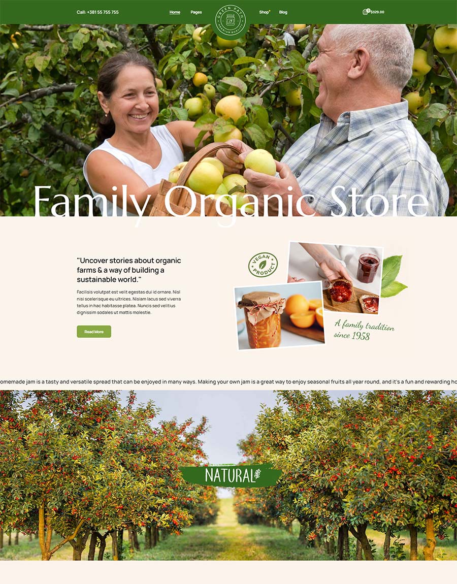 GreenPath WordPress Theme