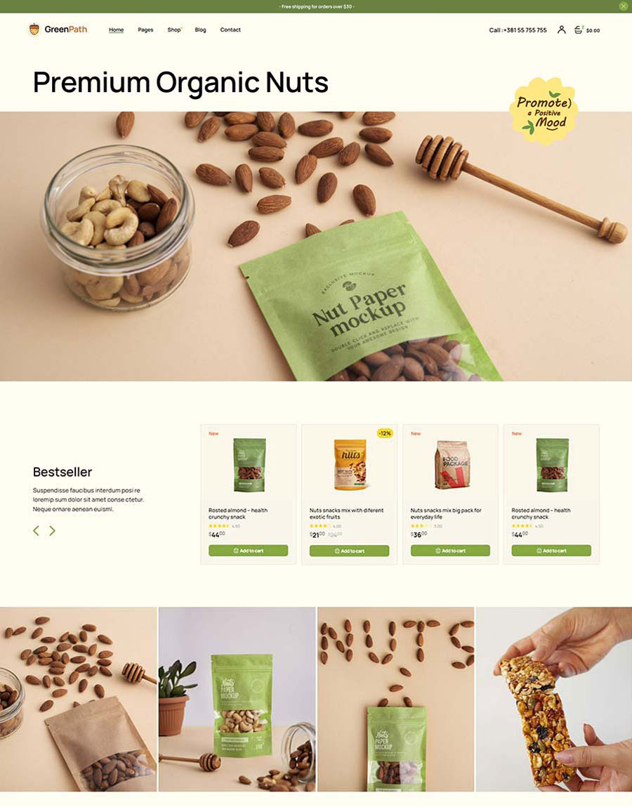 GreenPath WordPress Theme