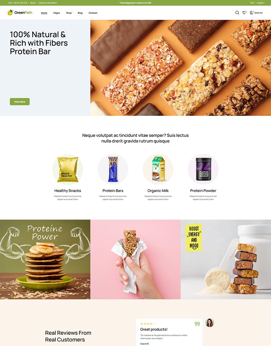 GreenPath WordPress Theme