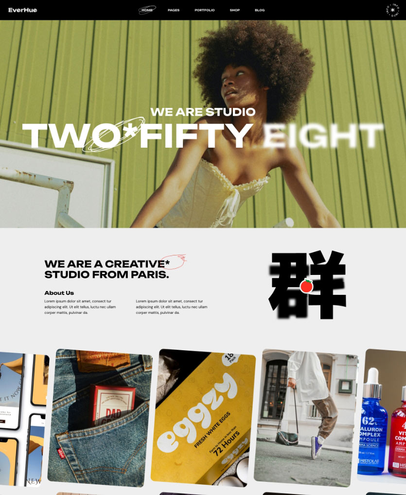 EverHue Wordpress Theme