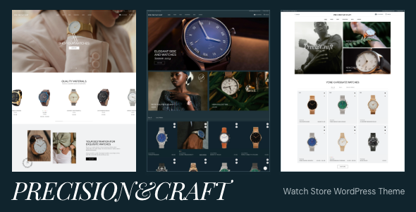 Precision&Craft WordPress Theme