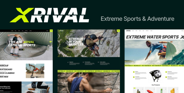 Xrival WordPress Theme